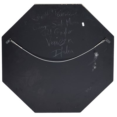 Lot 1092 - A Venitian Baroque octagonal cushion mirror