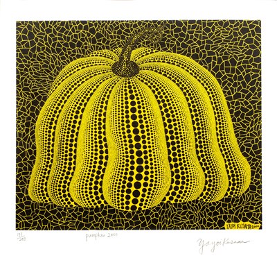 Lot Yayoi Kusama (b.1929) Pumpkin 2000 (Yellow),...