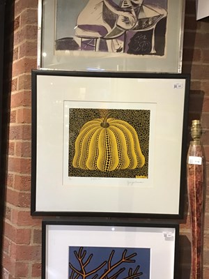 Lot 364 - Yayoi Kusama (b.1929) Pumpkin 2000 (Yellow),...