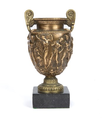 Lot 400 - A bronze scale model of The Townley Vase