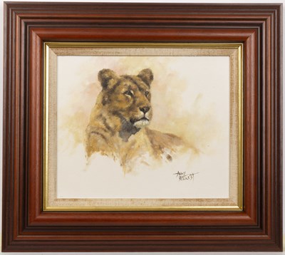 Lot 96 - Tony Forrest (b. 1961) A lioness and a tiger,...