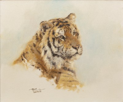 Lot 96 - Tony Forrest (b. 1961) A lioness and a tiger,...