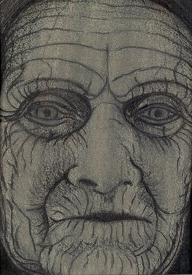 Lot 89 - John Davies (b.1946) Old Woman (after a...