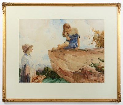 Lot 424 - Sir William Russell Flint (1880-1969) 'The...