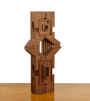 Lot 139 - Brian Willsher (1930-2010) 'Untitled', carved...