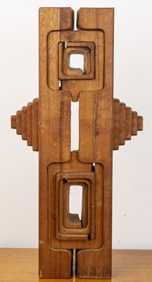 Lot 139 - Brian Willsher (1930-2010) 'Untitled', carved...