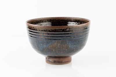 Lot 692 - Len Hollman (20th Century) Footed bowl tenmoku...