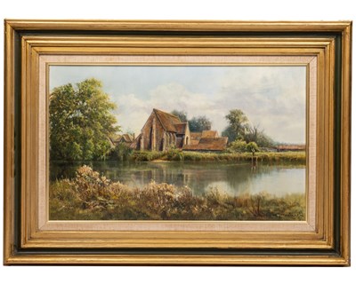 Lot 380 - Duncan Palmer (British 1964-), Stone Barn, Surrey