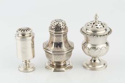 Lot 687 - An early Victorian silver spice box, of...