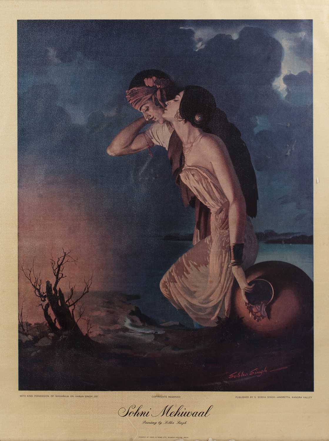 Lot 139 - Sobha Singh (Indian, 1901-1986) 'Sohni...