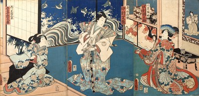 Lot 315 - Utagawa Kunisada/Utagawa Toyokuni III...