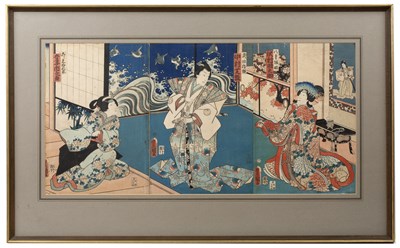 Lot 315 - Utagawa Kunisada/Utagawa Toyokuni III...