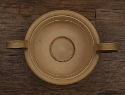 Lot 414 - Wedgwood Kantharos or twin handled vessel,...