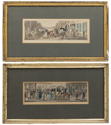 Lot 50 - Henry Alken after John Dean Paul, two plates from the series 'A Trip to Melton'