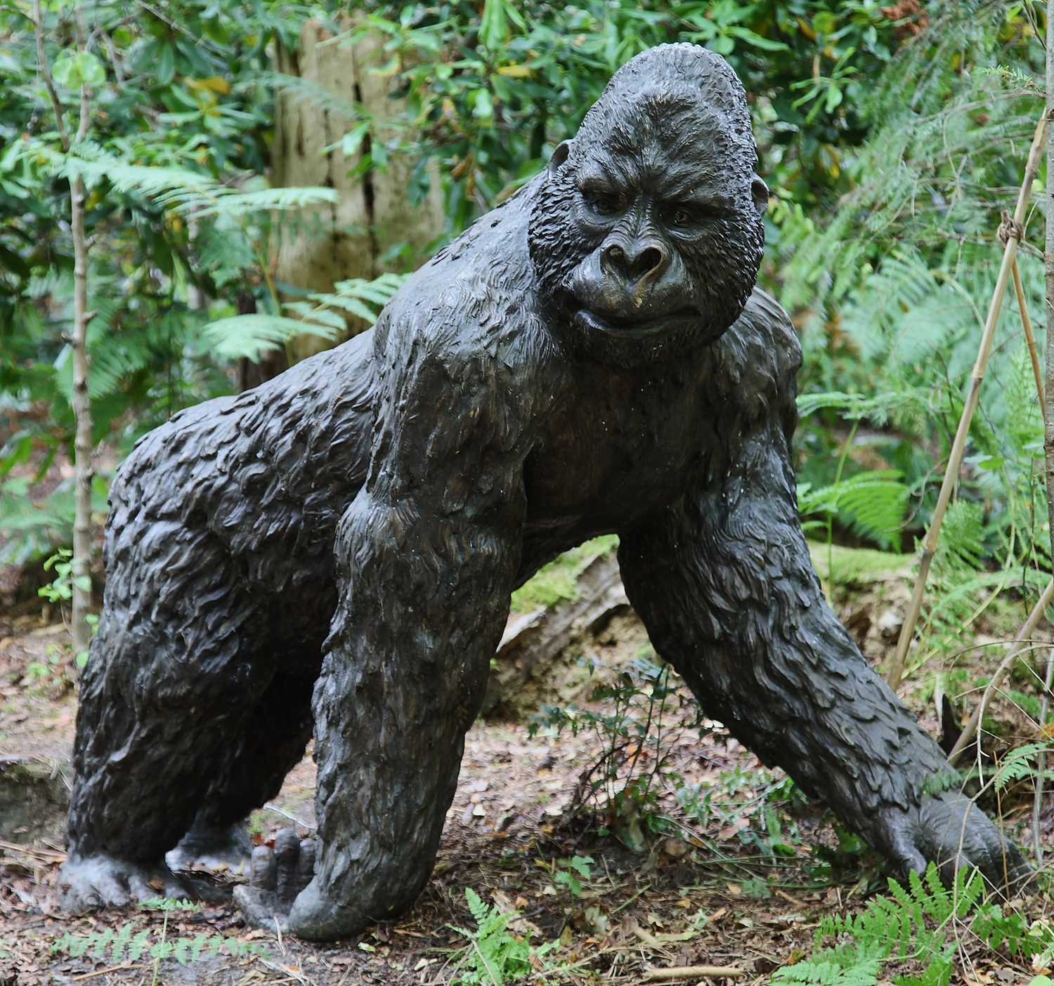 Lot 1241 - John Cox (British 1952-2014), a gorilla