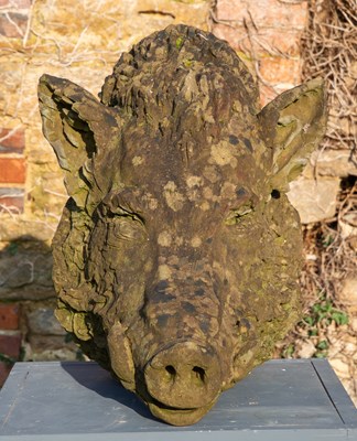 Lot 1285 - Stephen Hunton (British 1949-), Boars Head