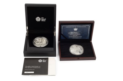 Lot 634 - A Queen Elizabeth II Royal Mint silver ten...