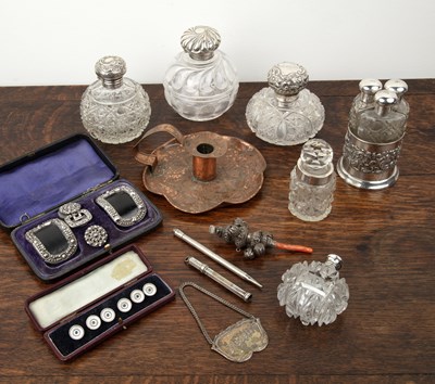 Lot 226 - Collection of silver and miscellaneous items...