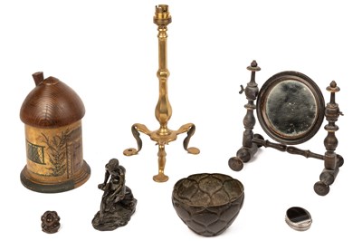 Lot 1107 - A collection of rustic objects