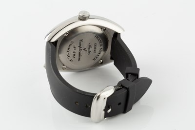 Lot A gentleman's steel 'Transamerica' wristwatch...