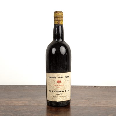 Lot 465 - W. & J. Graham vintage port 1955, 1bt