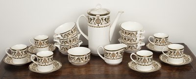 Lot 442 - Royal Worcester Windsor pattern coffee set...