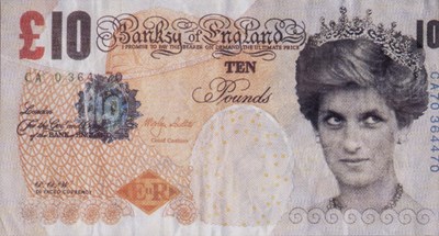 Lot 141 - Banksy (b.1974) 'Di-Faced tenner', offset...