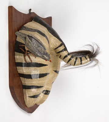 Lot 133 - David Farrer (b.1968) 'Zebra bottom with...