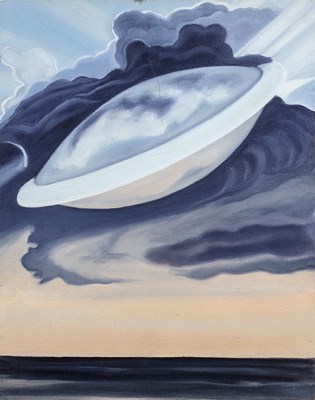 Lot 164 - 20th/21st Century School 'Untitled: UFO in...