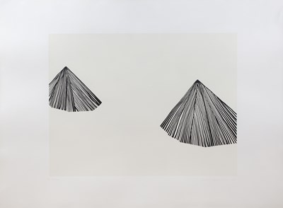 Lot 241 - Emma Lawrenson (b.1973) 'Folded', screenprint,...