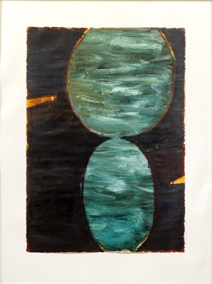 Lot 211 - 20th/21st Century School 'Untitled: Turquoise...