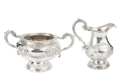 Lot 950 - An early Victorian silver twin handled sucrier,...