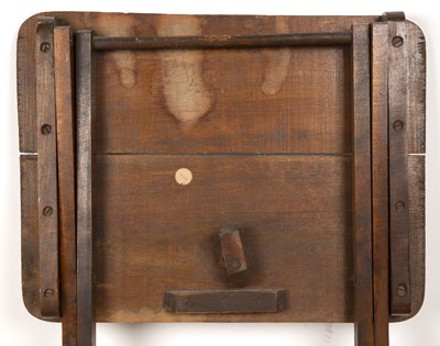 Lot 27 - In the manner of Liberty & Co folding table,...