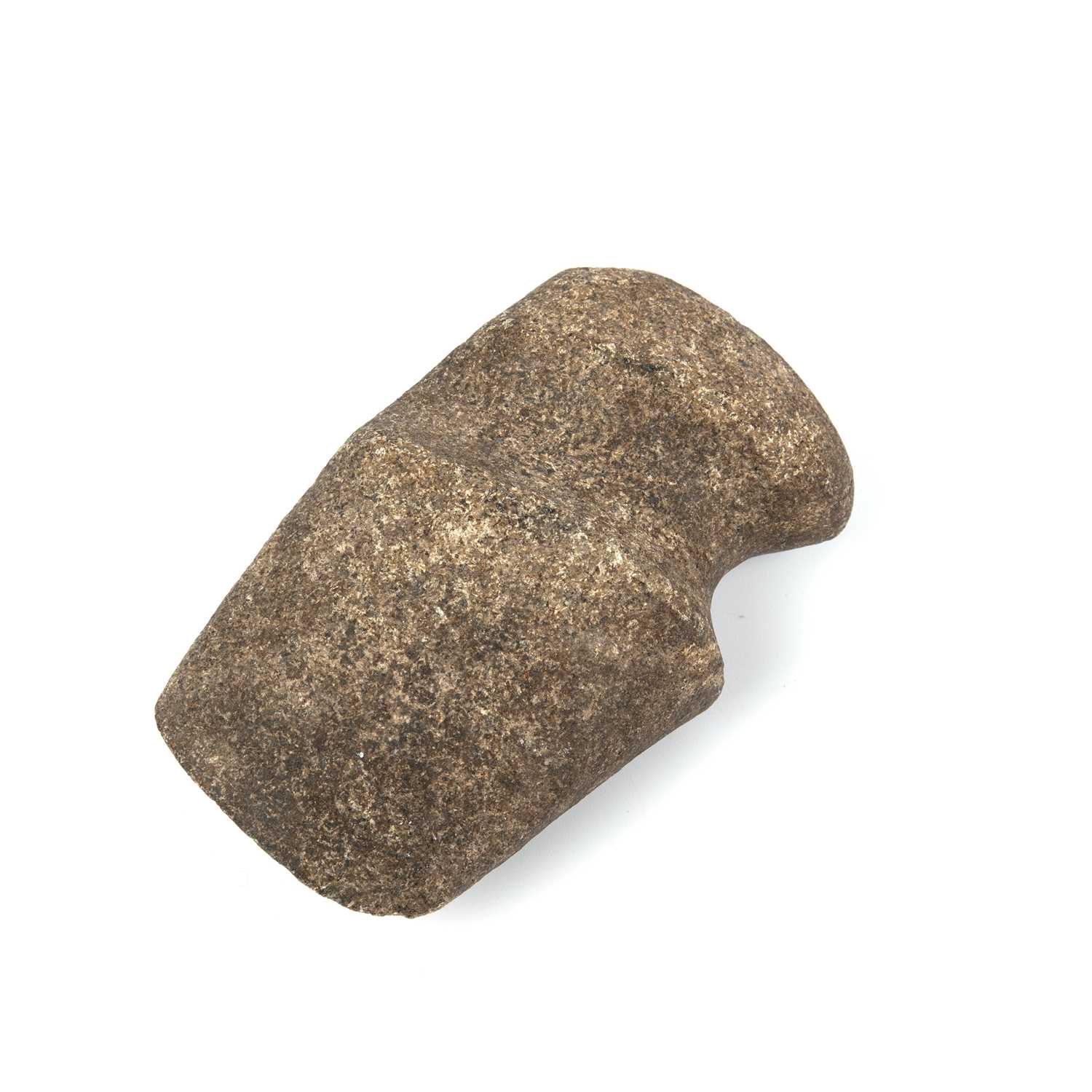 Lot 124 - An antique native American stone axe head 6cm...