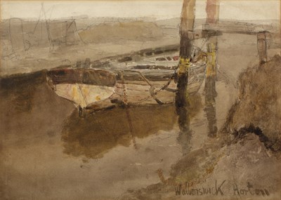 Lot 250 - George Edward Horton (1859-1950) 'Walberswick',...