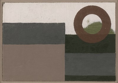 Lot 63 - George Dannatt (1915-2009) Formal Landscape,...