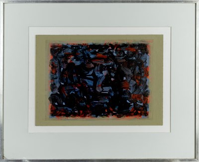 Lot 177 - Bob Crossley (1912-2010) Black Viel signed,...