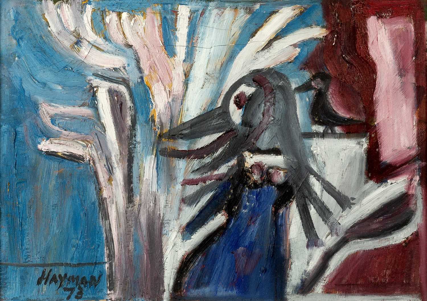 Lot 77 - Patrick Hayman (1915-1988) Blue Bird, 1973...