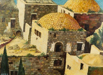 Lot 321 - Manner of Mané-Katz (1894-1962) Jerusalem,...