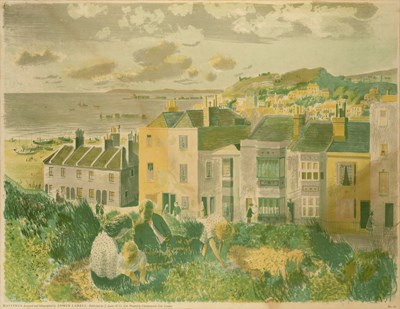 Lot 317 - Edwin La Dell (1914-1970) Hastings lithograph...