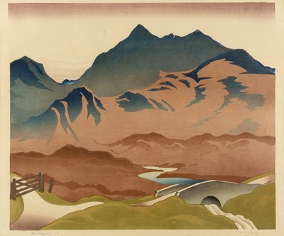 Lot 200 - Ian Cheyne (1895-1955) Glen Sligachan - 5...