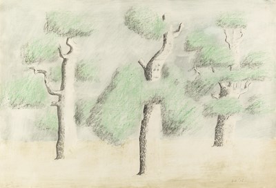 Lot 323 - Kenneth Armitage (1916-2022) Three Trees with...