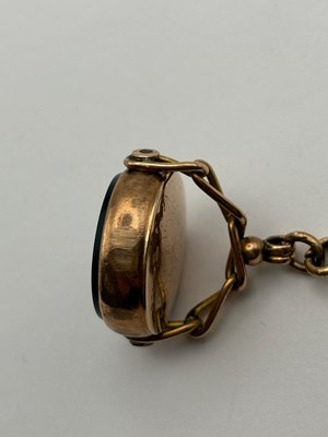 Lot 69 - A 9ct gold Albert chain, composed of alternate...