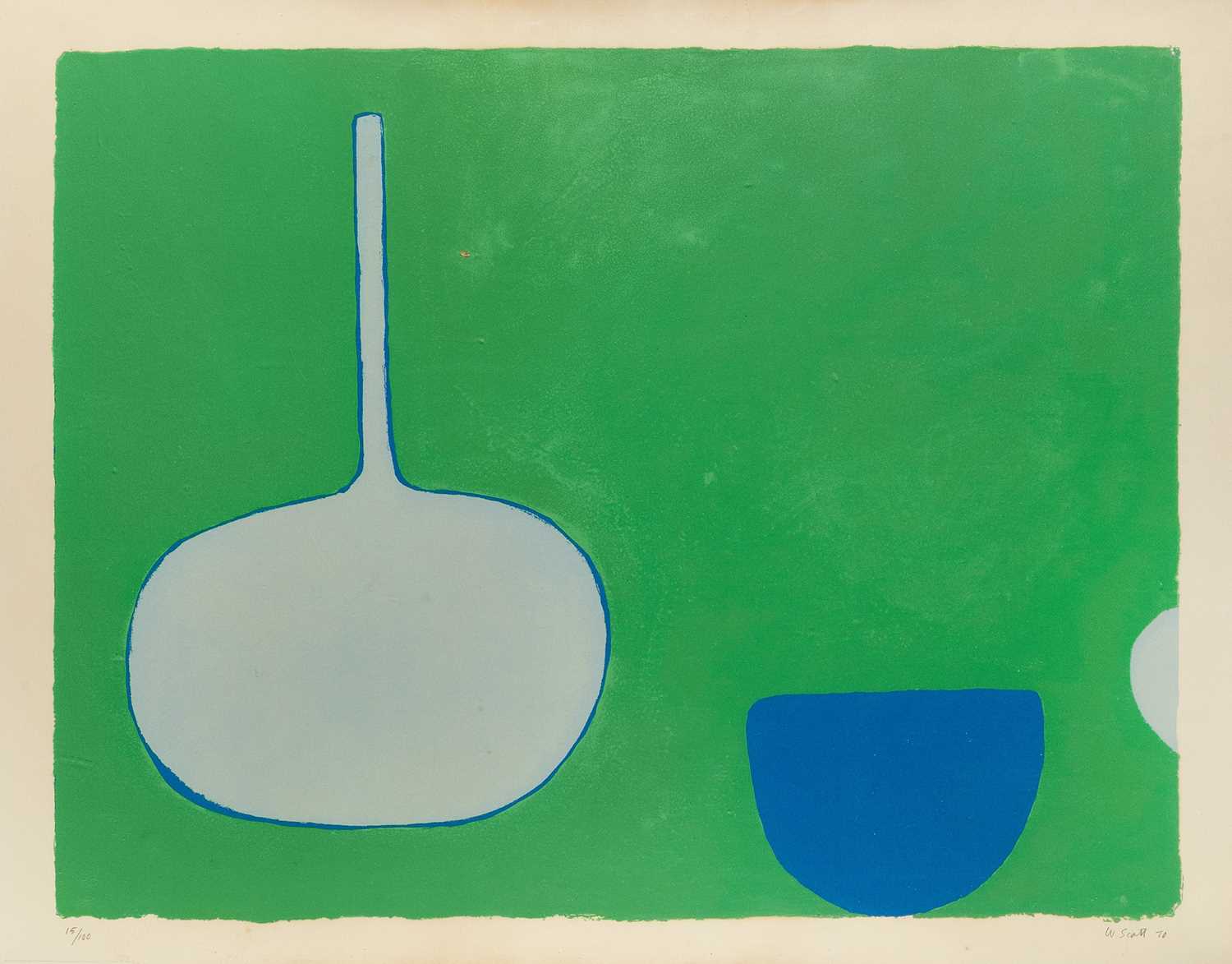 Lot 76 - William Scott (1913-1989) Bottle and Bowl,...