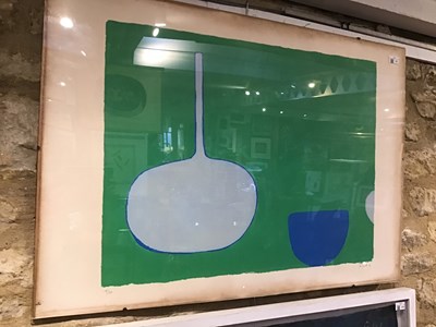 Lot 76 - William Scott (1913-1989) Bottle and Bowl,...