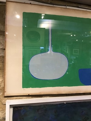 Lot 76 - William Scott (1913-1989) Bottle and Bowl,...