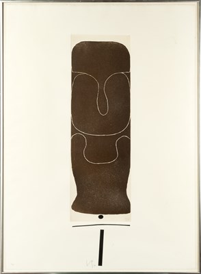 Lot 1 - Victor Pasmore (1908-1998) Brown Image, 1974...