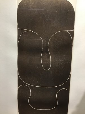 Lot 1 - Victor Pasmore (1908-1998) Brown Image, 1974...