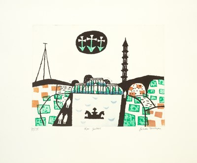 Lot 38 - Julian Trevelyan (1910-1988) Kew Gardens, 1969...