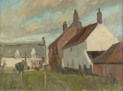 Lot 45 - Modern British School A pair of village scenes,...